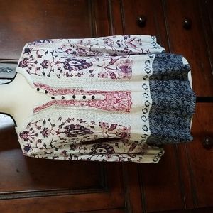 Knit, 3/4 sleeve blouse